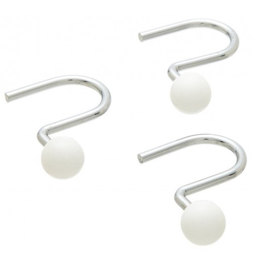 Blonder Home Набор из 12 крючков для шторки Ball Hook White BH-BAL/21