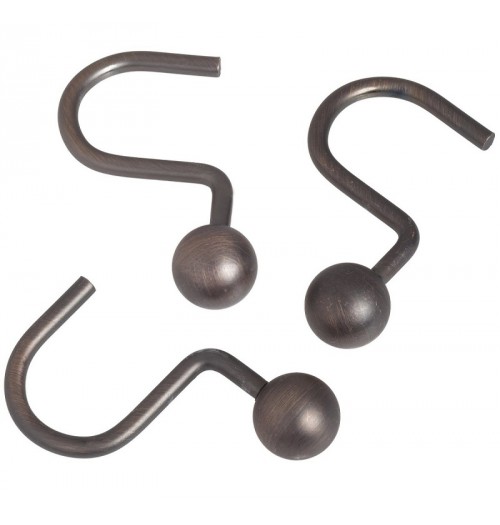 Blonder Home Набор из 12 крючков для шторки Ball Hook Bronze BH-BAL/67