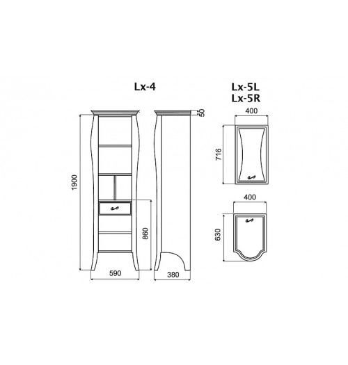 Пенал Pragmatika LX-04